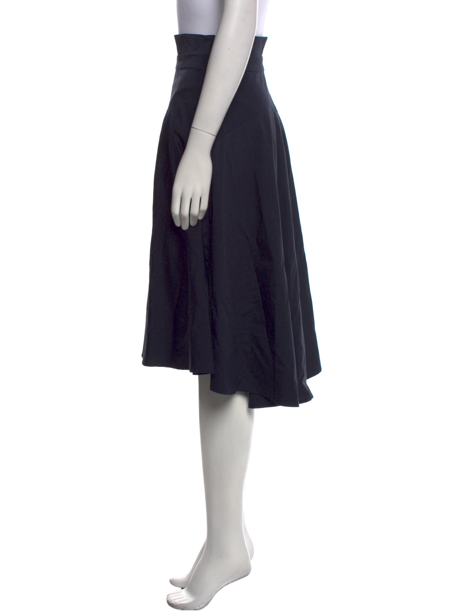 A.L.C. Pleated Accents Knee-Length Skirt